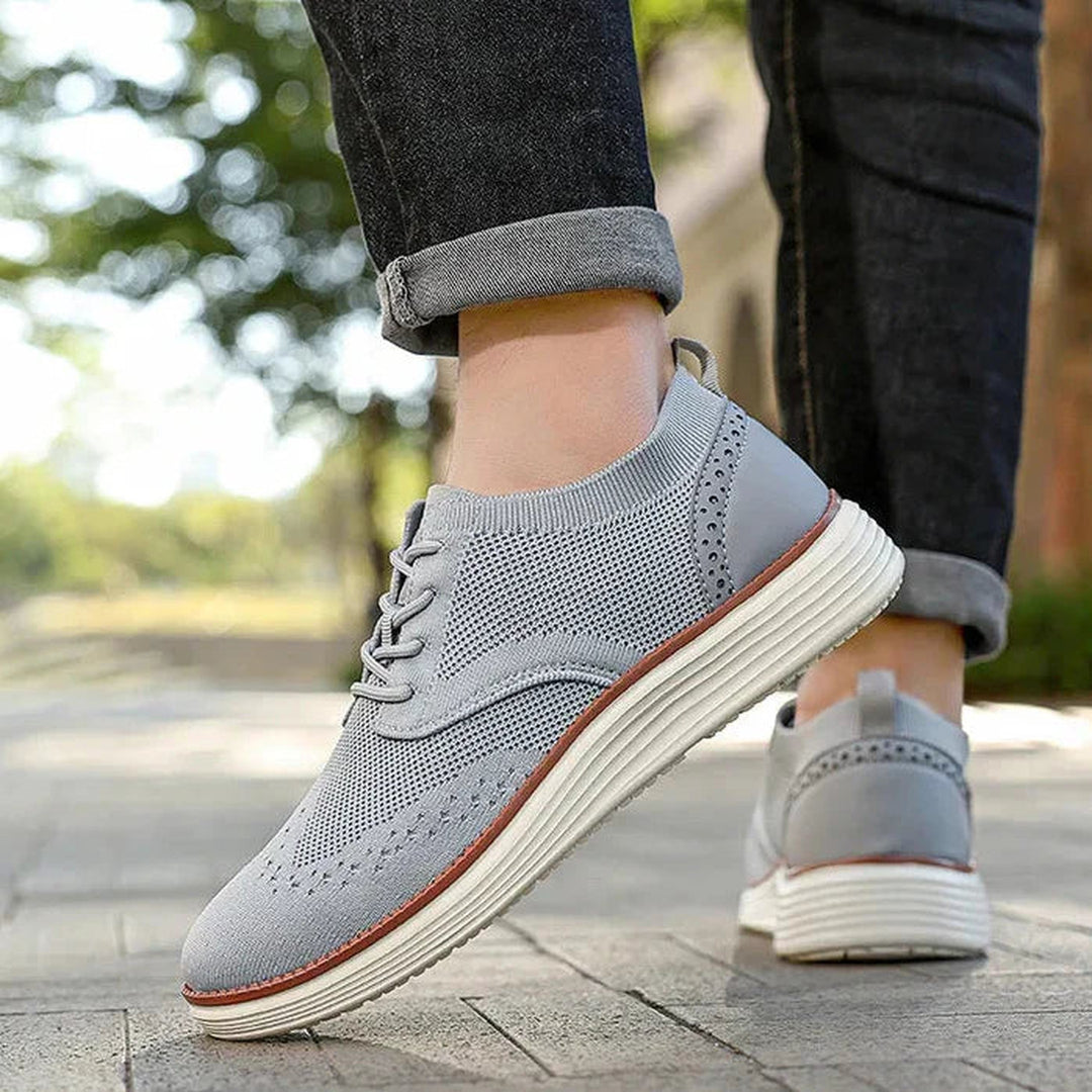 Men's Knit Trainers – Breathable Sock-Fit Everyday Sneakers – view 9