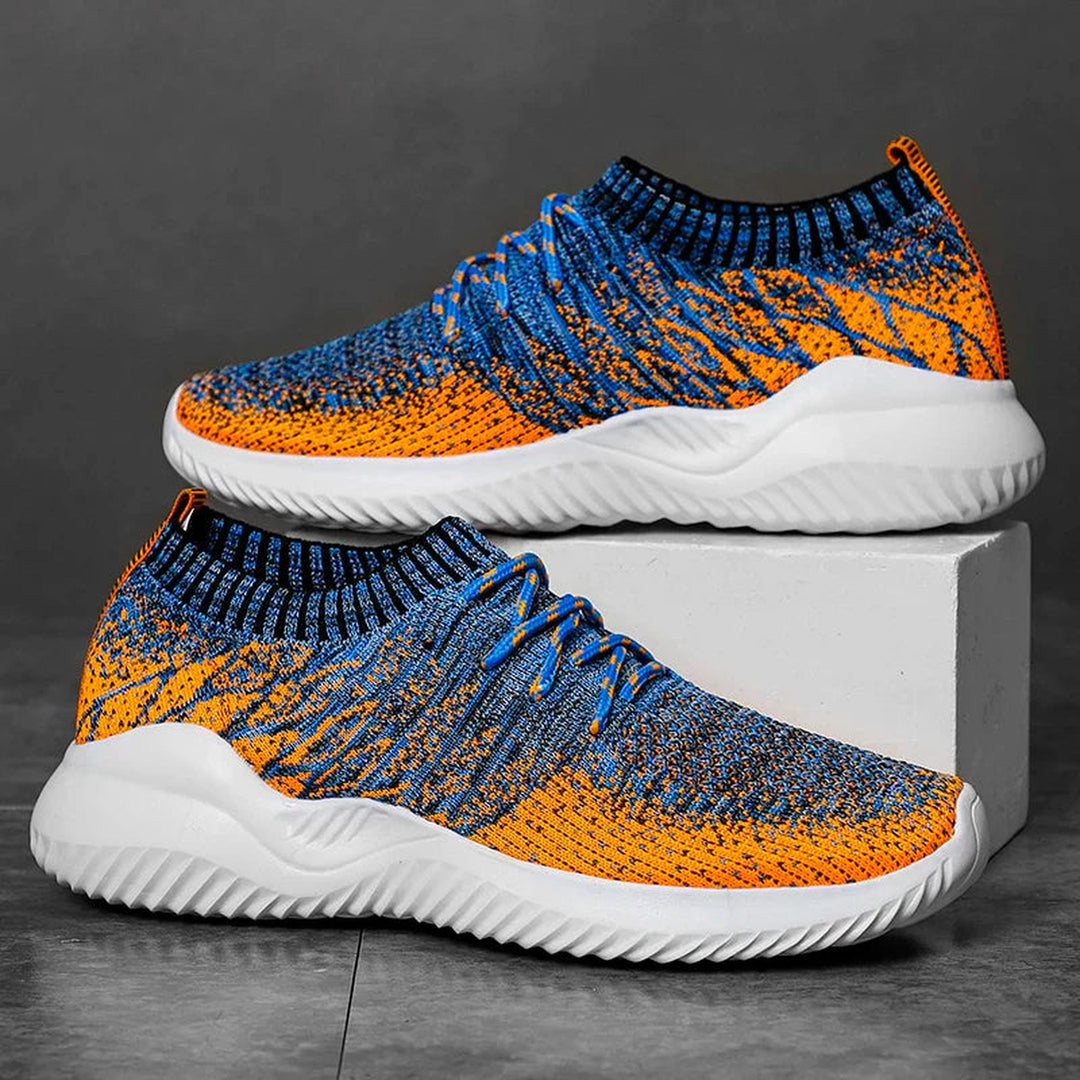 Men's Knit Trainers – Lightweight Breathable Slip-On Shoes – view 5