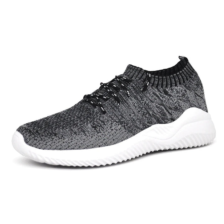 Men's Knit Trainers – Lightweight Breathable Slip-On Shoes – view 3