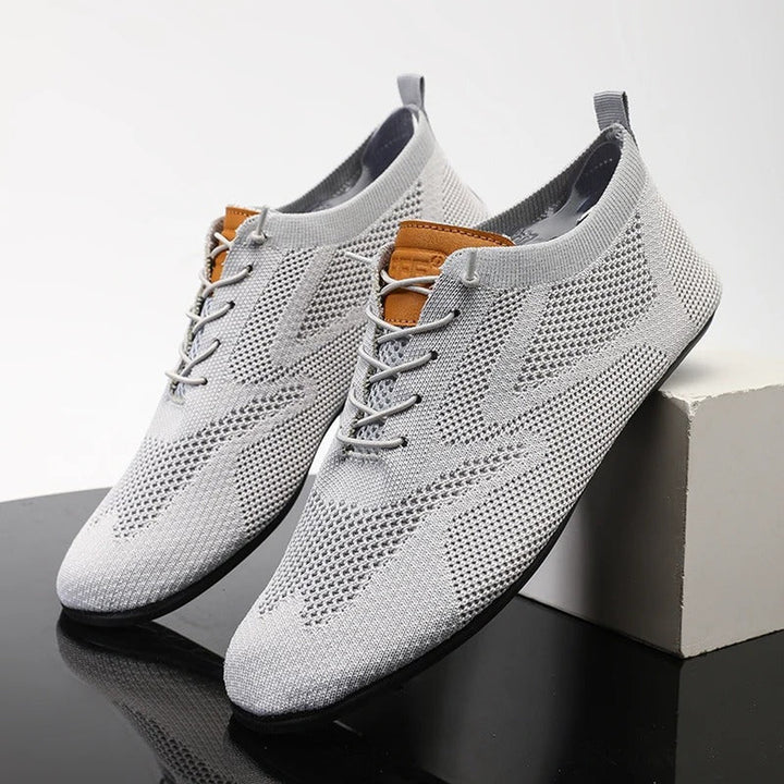 Men's Mesh Knit Slip-On Trainers – Lightweight Comfort – view 8