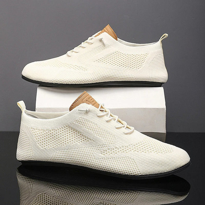 Men's Mesh Knit Slip-On Trainers – Lightweight Comfort – view 10
