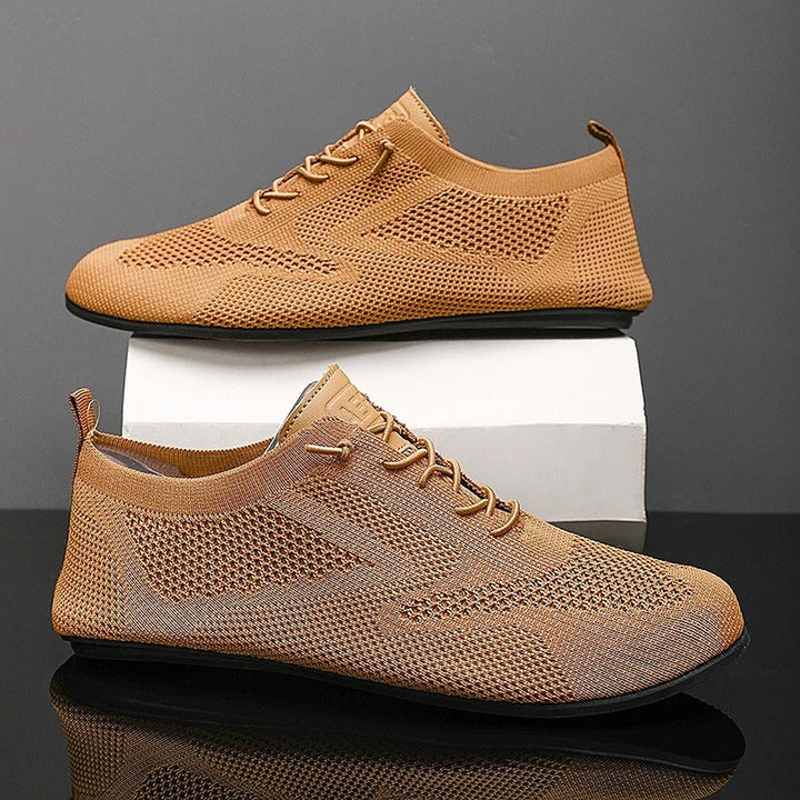 Men's Mesh Knit Slip-On Trainers – Lightweight Comfort – view 12