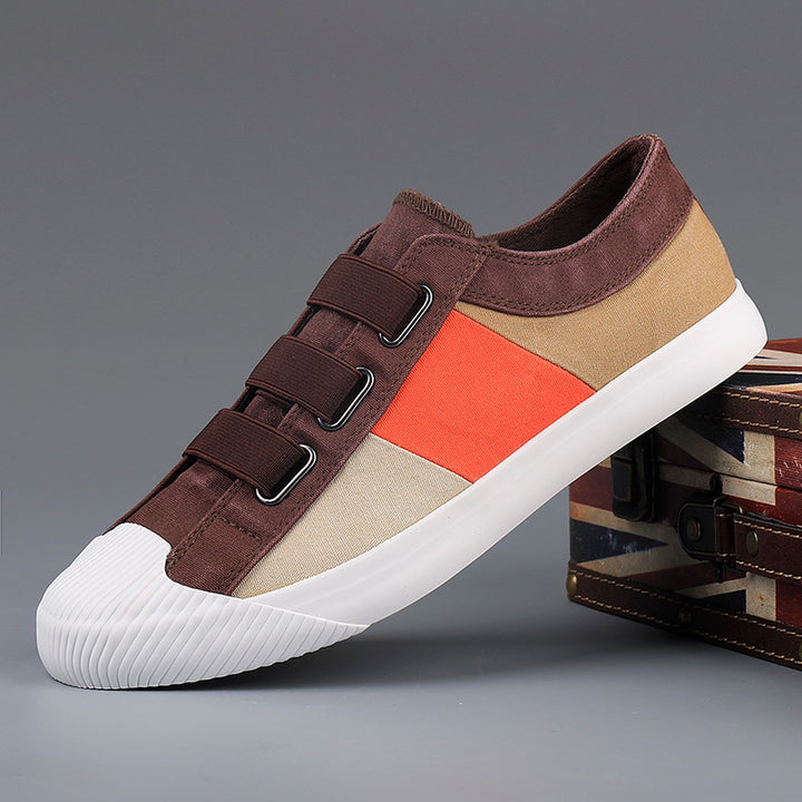 Men's Canvas Trainers – Cushioned Everyday Street Style