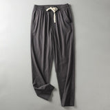 Men's Cotton Drawstring Trousers – Lightweight Everyday Comfort