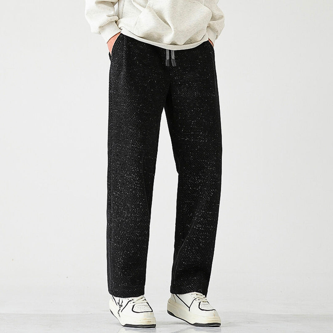 Men's Static Weave Joggers – Relaxed Straight-Leg Comfort – view 5