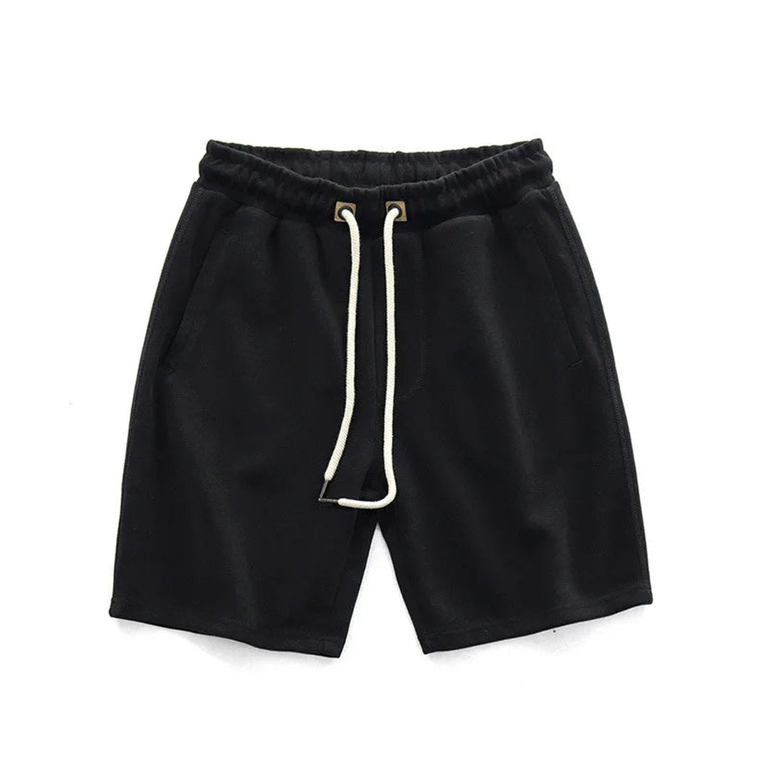 Men's Soft Knit Shorts – Breathable Drawstring Lounge Style – view 7