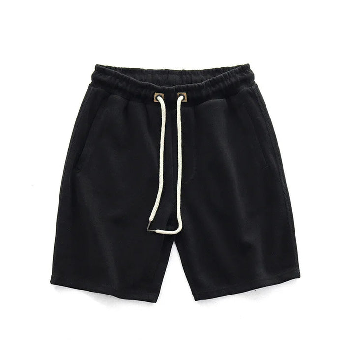 Men's Soft Knit Shorts – Breathable Drawstring Lounge Style – view 7