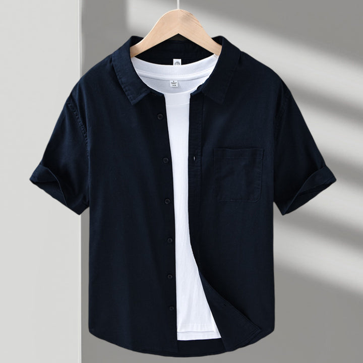 Men's Cotton-Linen Shirt – Relaxed Fit Casual Summer Shirt – view 6