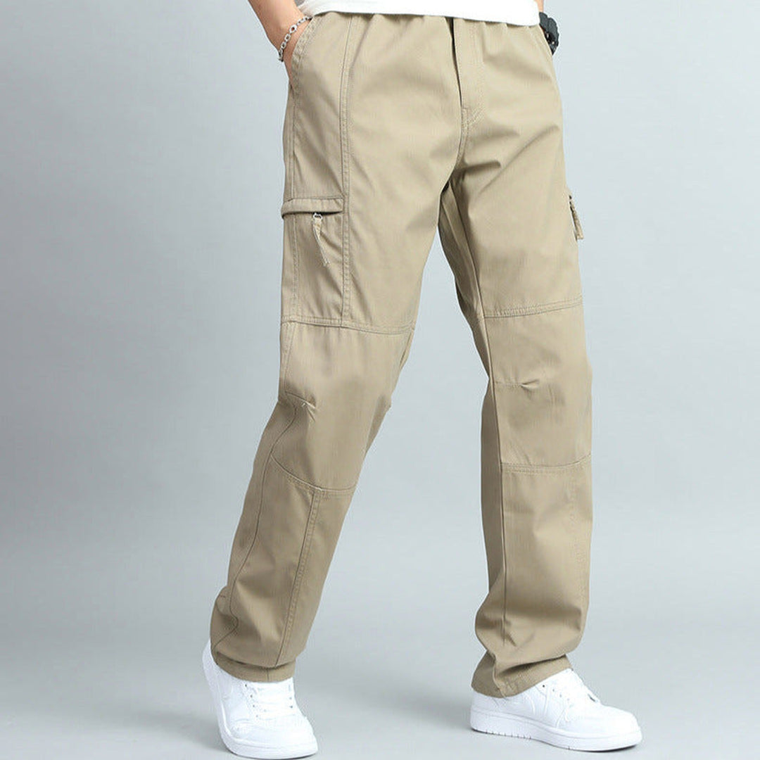 Men's Cotton Cargo Trousers – Brooklyn Everyday Workwear – view 8
