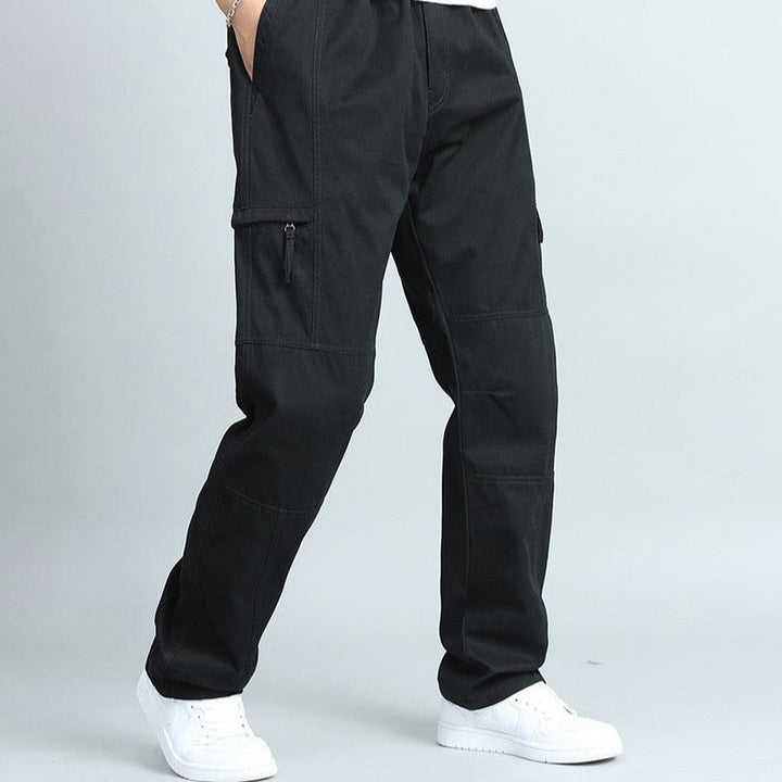 Men's Cotton Cargo Trousers – Brooklyn Everyday Workwear – view 4