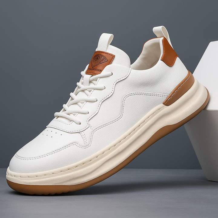 Men's Leather Low-Top Trainers – Hudson Smart Casual – view 3
