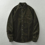 Men's Fine-Wale Corduroy Shirt – Relaxed Autumn Essential