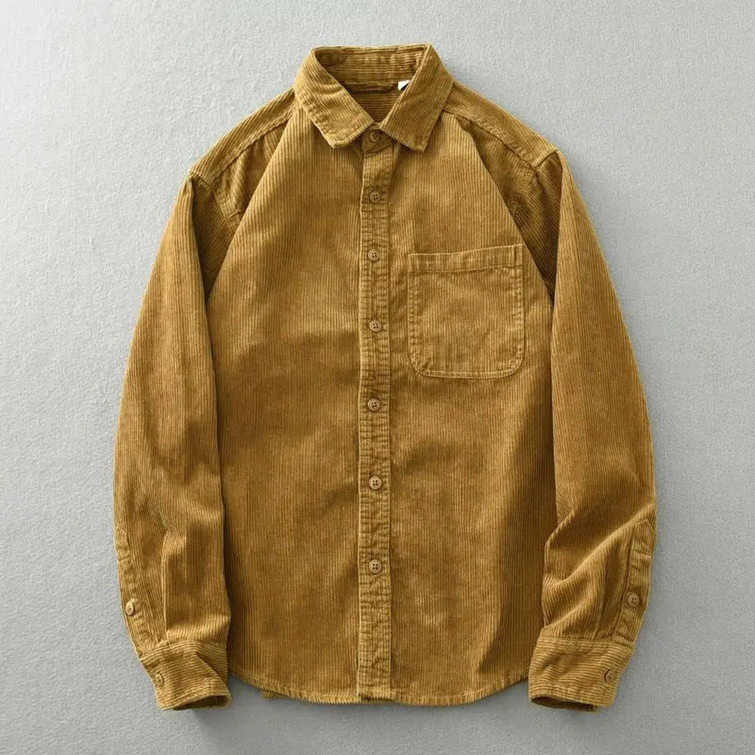 Men's Fine-Wale Corduroy Shirt – Relaxed Autumn Essential
