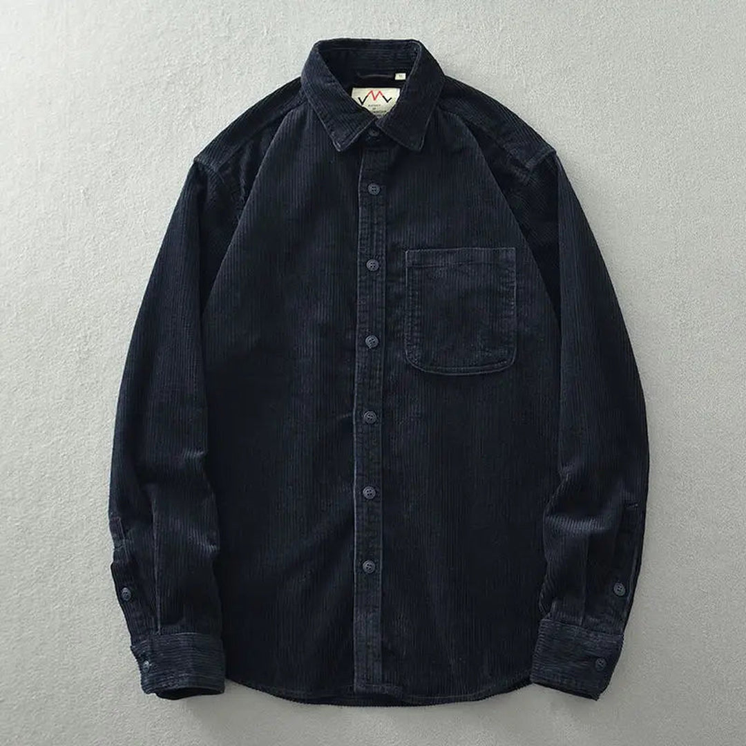 Men's Fine-Wale Corduroy Shirt – Relaxed Autumn Essential