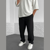 Men's Finn Ribbed Knit Joggers – Relaxed Fit Casual Trousers