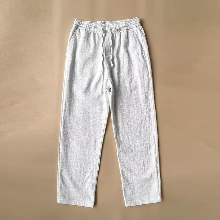Men's Linen-Cotton Trousers – Breathable Summer Tailoring – view 7