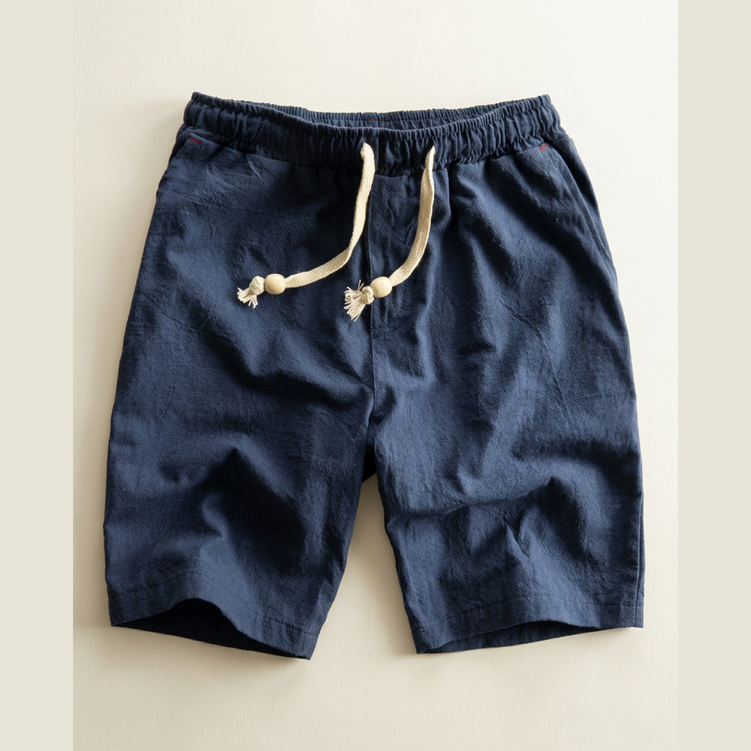 Men's Cotton Drawstring Shorts – Everyday Summer Comfort – view 3