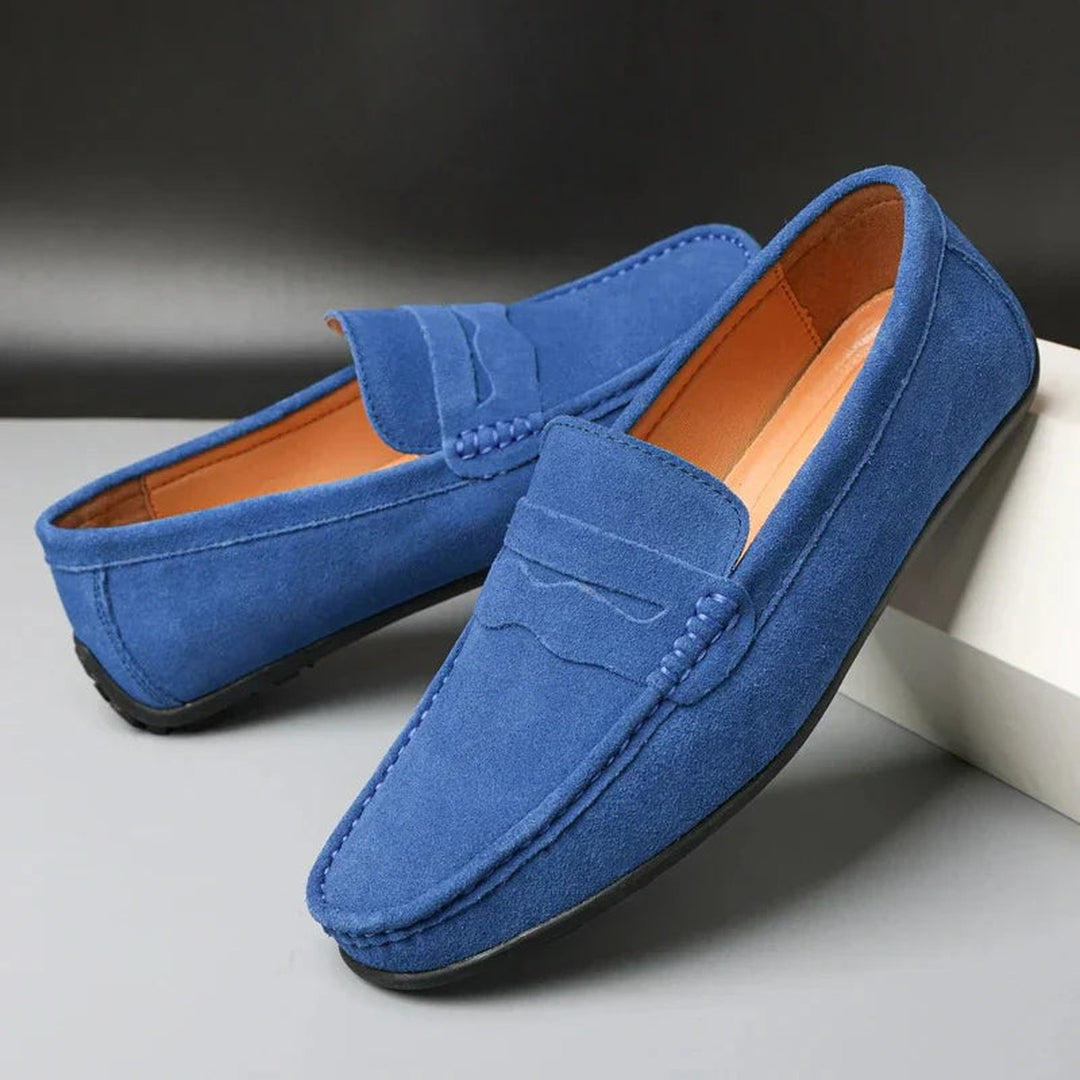 Men's Suede Loafers – Comfortable Slip-On Smart Casual Shoes – view 7