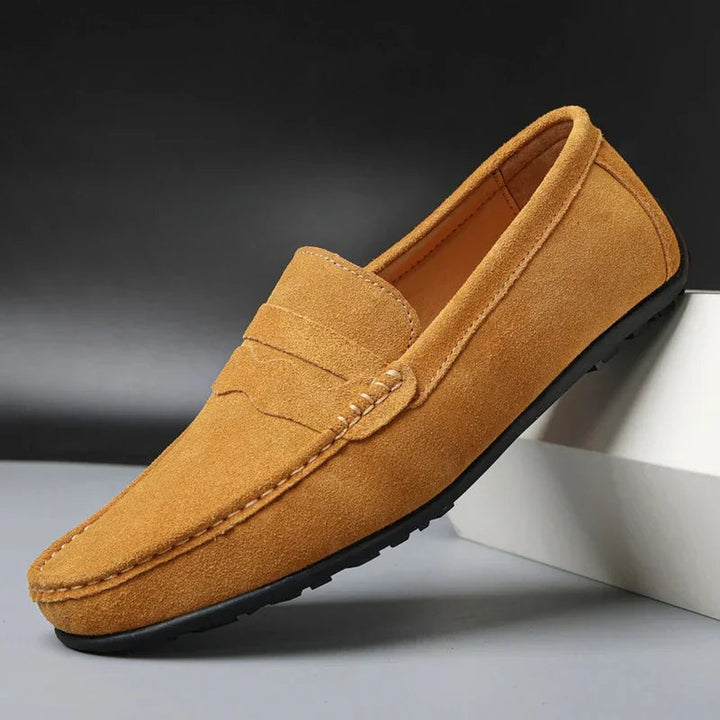 Men's Suede Loafers – Comfortable Slip-On Smart Casual Shoes – view 10
