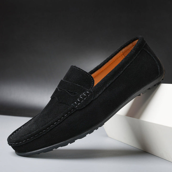 Men's Suede Loafers – Comfortable Slip-On Smart Casual Shoes – view 12