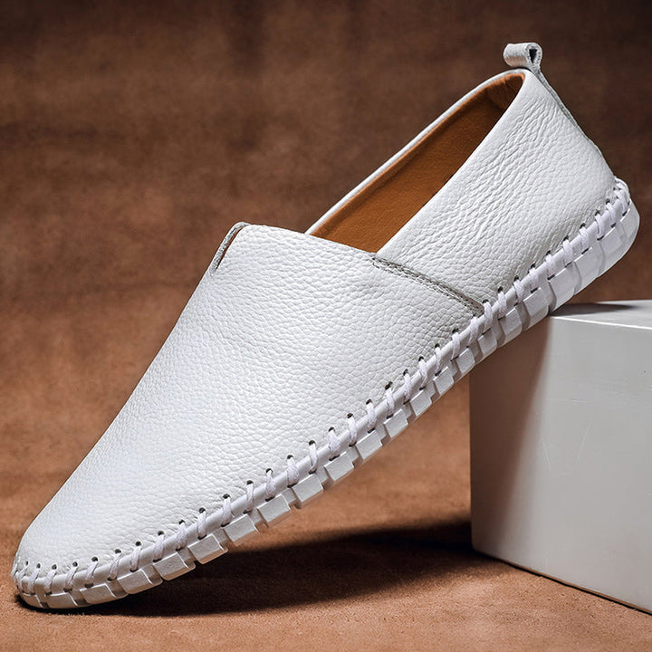 Men's Leather Loafers – Classic Slip-On Smart Casual Shoes – view 4