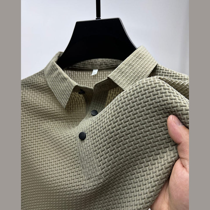 Men's Massimo Prestige Polo Shirt – Tailored Fit Smart Casual – view 2