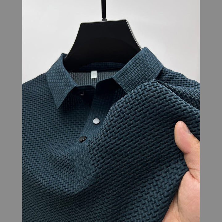 Men's Massimo Prestige Polo Shirt – Tailored Fit Smart Casual – view 5