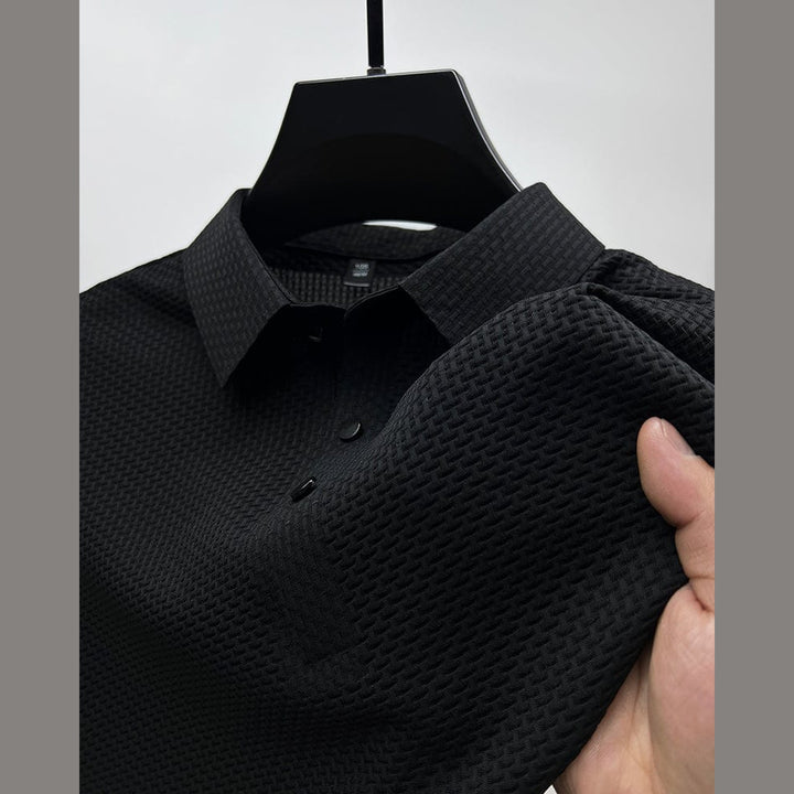 Men's Massimo Prestige Polo Shirt – Tailored Fit Smart Casual – view 6