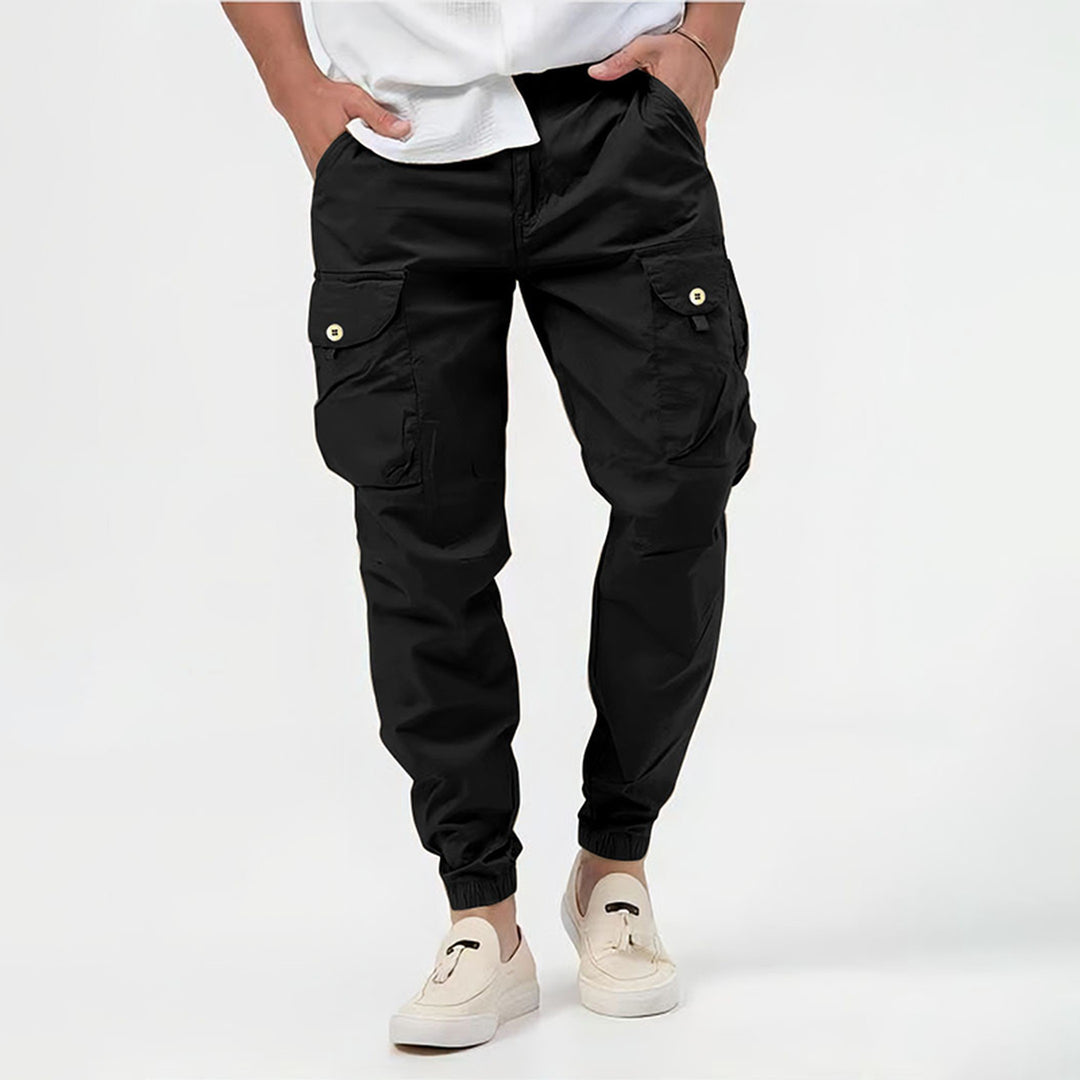 Men's Stretch Cargo Joggers – Tapered 4-Way Flex Trousers – view 7