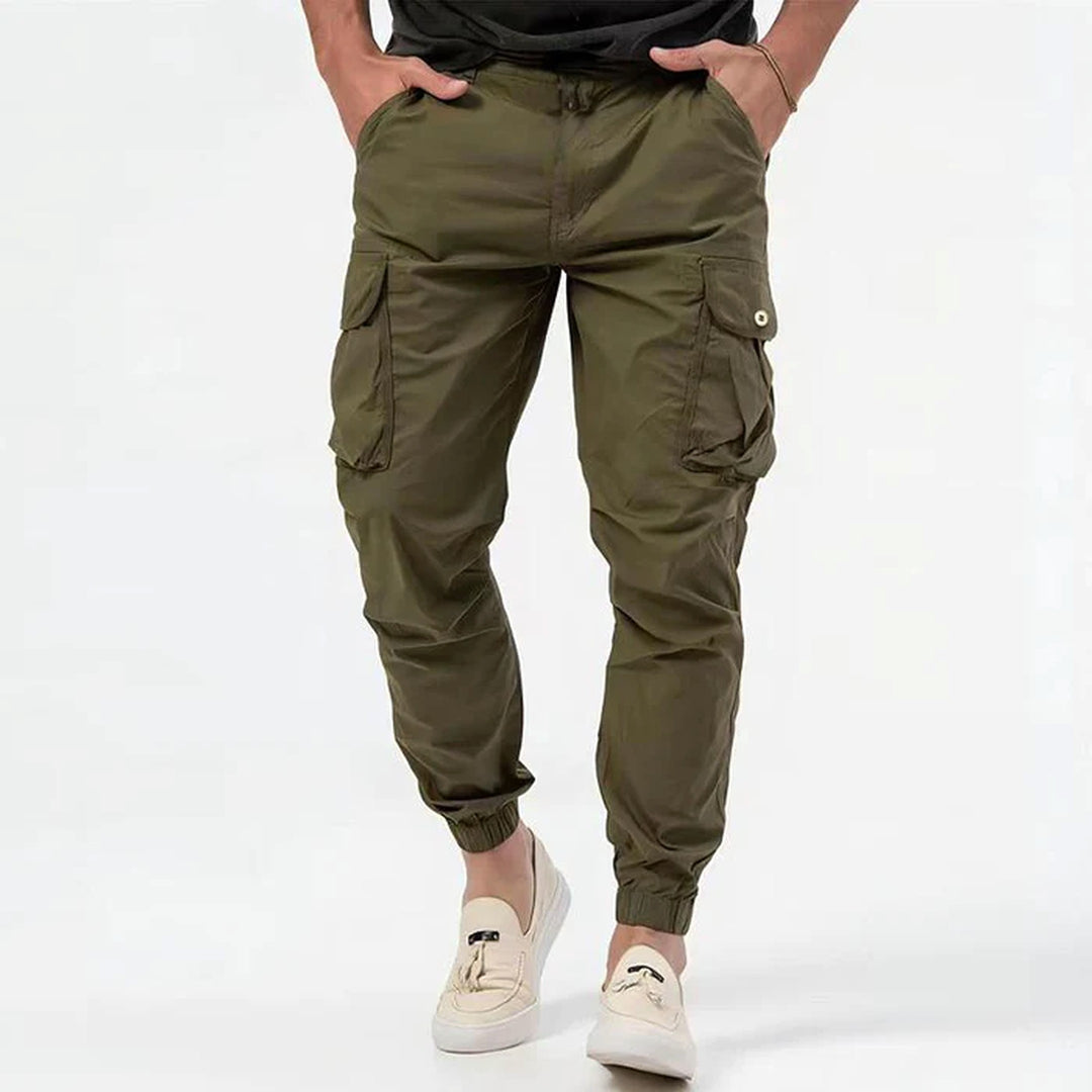 Men's Stretch Cargo Joggers – Tapered 4-Way Flex Trousers – view 6