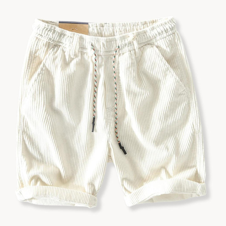 Men's Corduroy Shorts – Soft-Wash Drawstring Summer Shorts – view 3