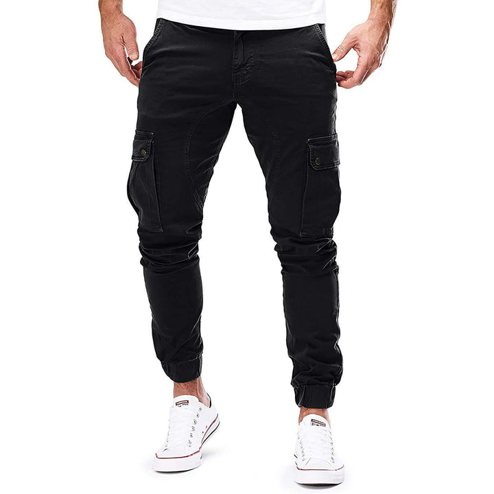 Men's Cargo Joggers – Stretch Cotton Blend Casual Trousers – view 5