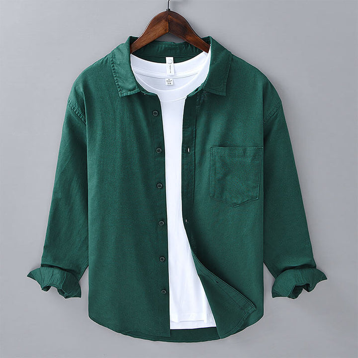 Men's Breathable Coastal Shirt – Tailored Fit Smart-Casual Summer – view 3