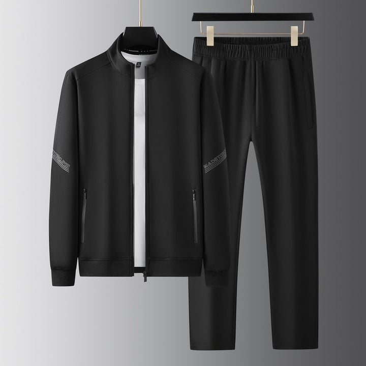 Men's Lycra Tracksuit – Sleek Tailored-Fit Zip-Up Two-Piece – view 4