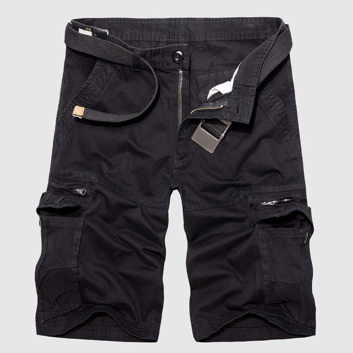 Men's Cotton Cargo Shorts – Explorer Zip-Pocket Summer Shorts – view 4