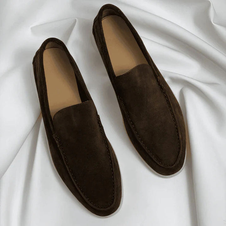 Turin Men's Leather Loafers – Smart Casual Slip-On Shoes – view 4