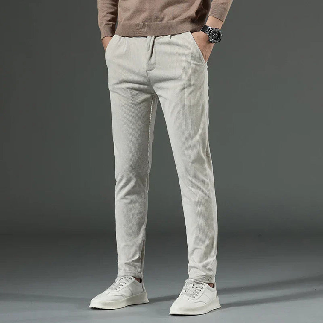 Men's Corduroy Trousers – Relaxed Fit Smart Casual Cords – view 3