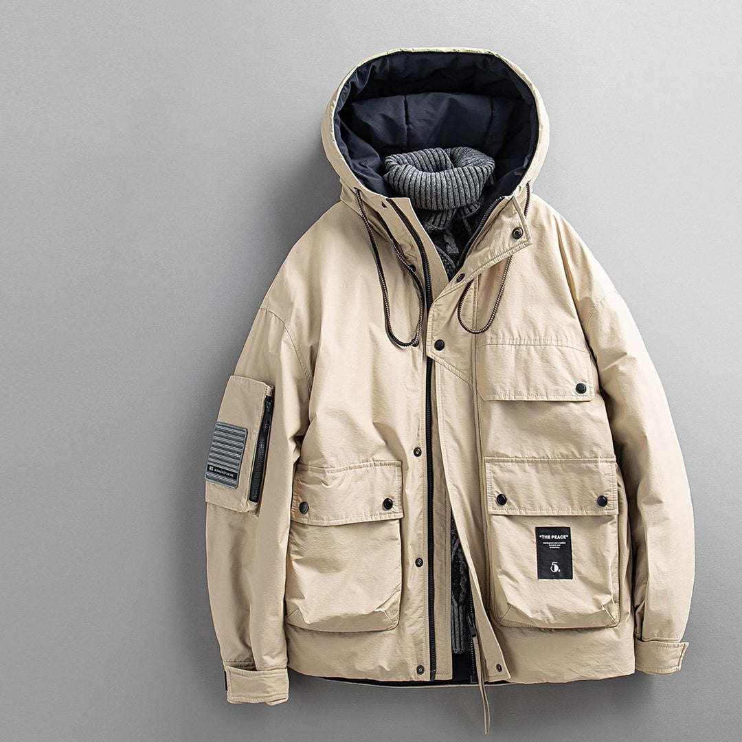 Men's Insulated Parka – Equinox Weather-Resistant Hooded Coat – view 4
