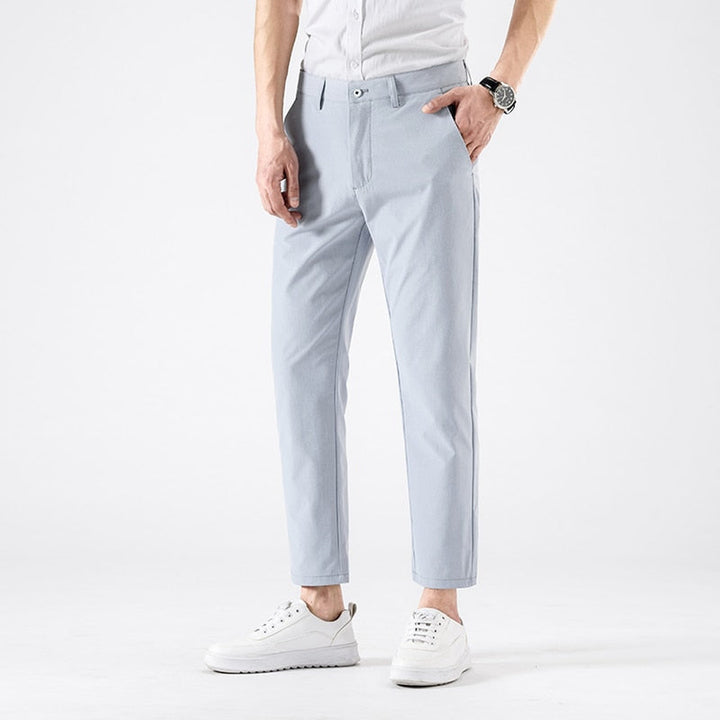 Men's Stretch Tailored Chinos – Straight Leg Smart Casual – view 3