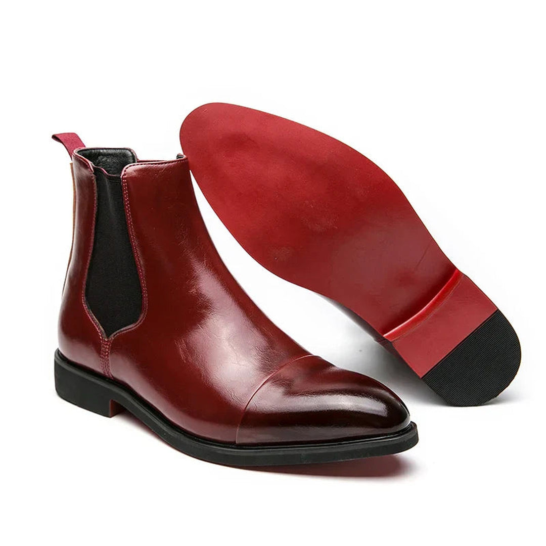 Men's Leather Chelsea Boots – Smart Casual Slip-On Ankle Boots – view 2