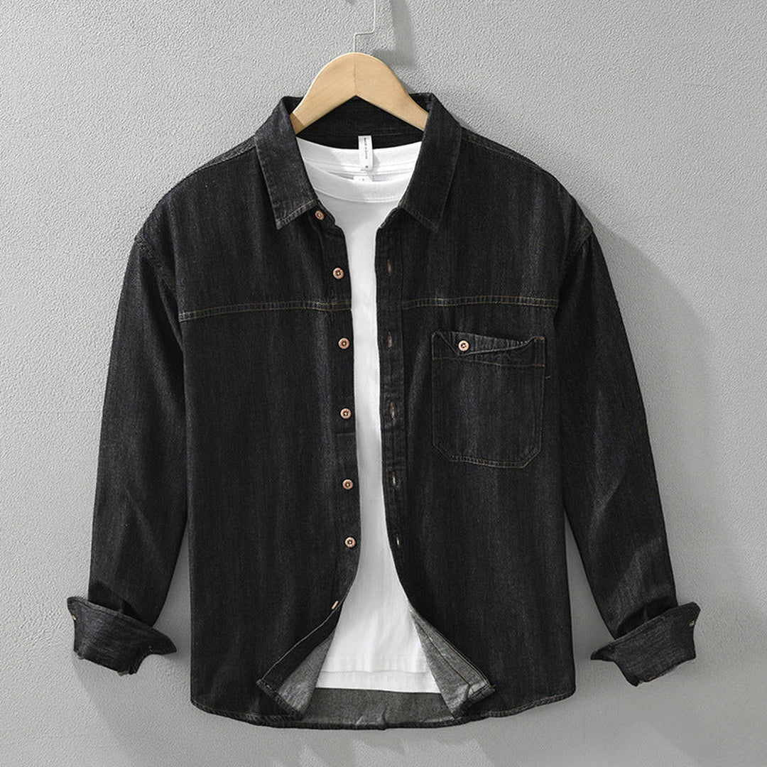 Men's Hamilton Cotton Shirt – Breathable Tailored Smart-Casual – view 3