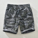 Men's Camo Shorts – Barcelona Relaxed Fit Summer Streetwear