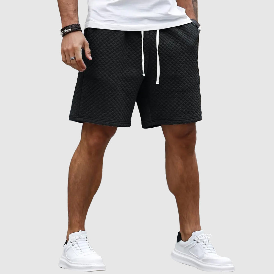 Men's Capri Textured Shorts – Tailored Fit for Beach and City – view 2