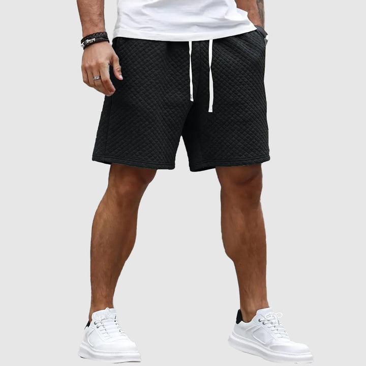 Men's Capri Textured Shorts – Tailored Fit for Beach and City – view 2