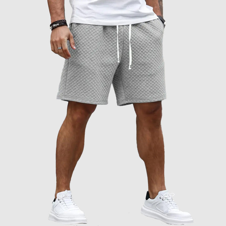 Men's Capri Textured Shorts – Tailored Fit for Beach and City – view 4