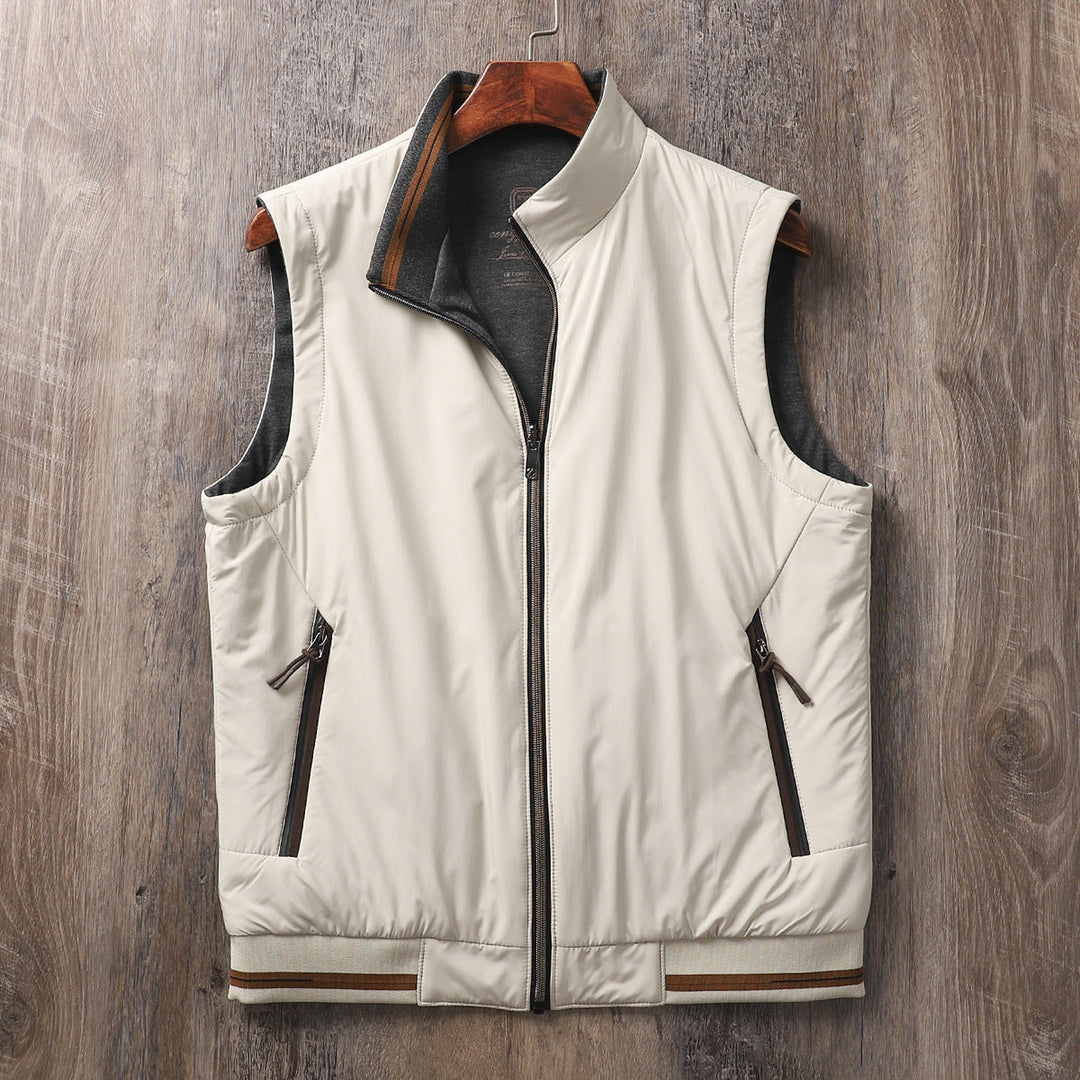 Men's Hayden Reversible Gilet – Fleece-Lined Layering Vest – view 3