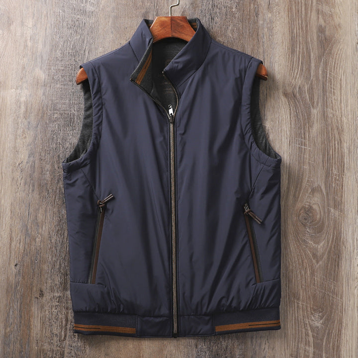 Men's Hayden Reversible Gilet – Fleece-Lined Layering Vest – view 5