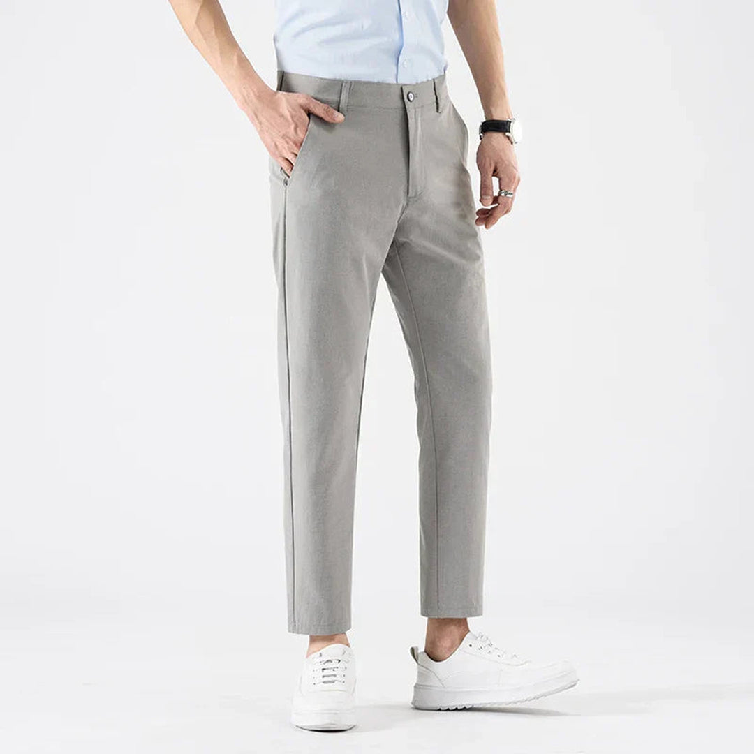 Men's Venice Heritage Chinos – Cotton Smart Casual Trousers – view 2