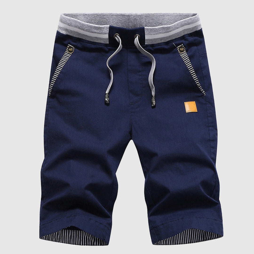 Men's Cotton Blend Shorts – Marbella Casual Summer Shorts – view 3