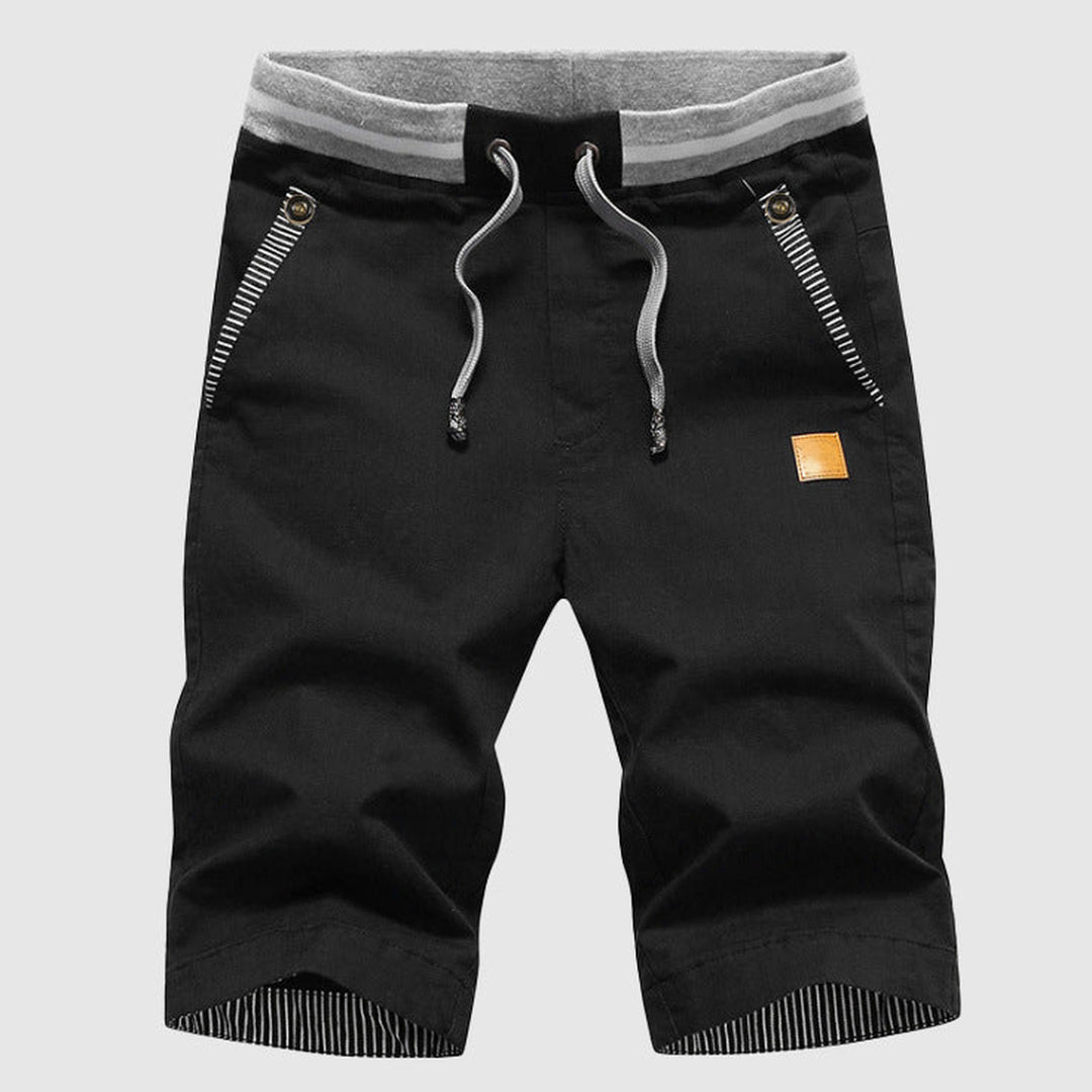 Men's Cotton Blend Shorts – Marbella Casual Summer Shorts – view 4